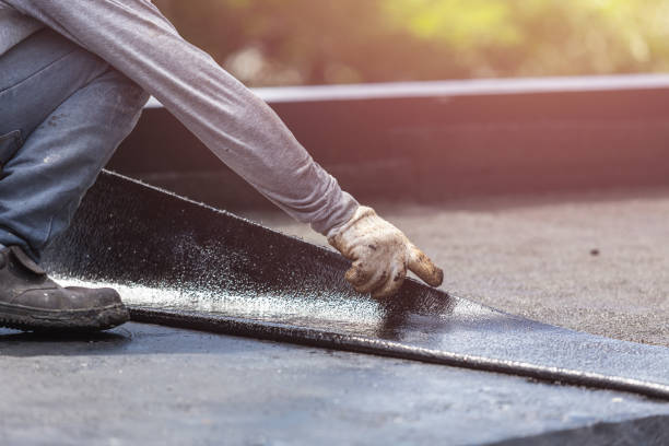 Professional Waterproofing technician working in Downingtown, PA